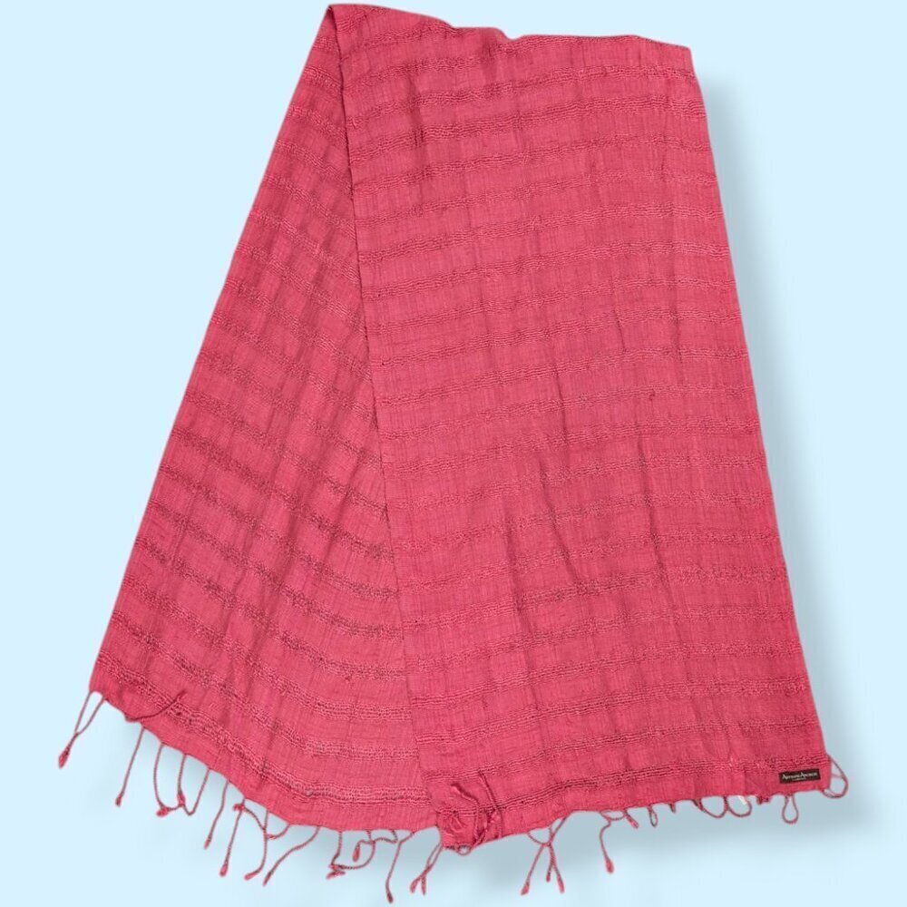 Artisans Angkor Pink Handwoven Scarf